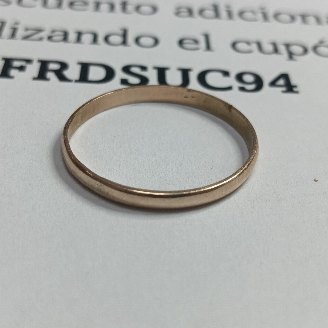 ARGOLLA ORO 8 K 0.9 GRMS (SEMINUEVO)
