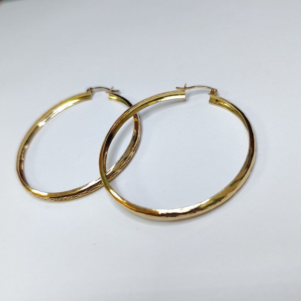 ARRACADAS PAR ORO 14 K 7.8 GRMS (SEMINUEVO)