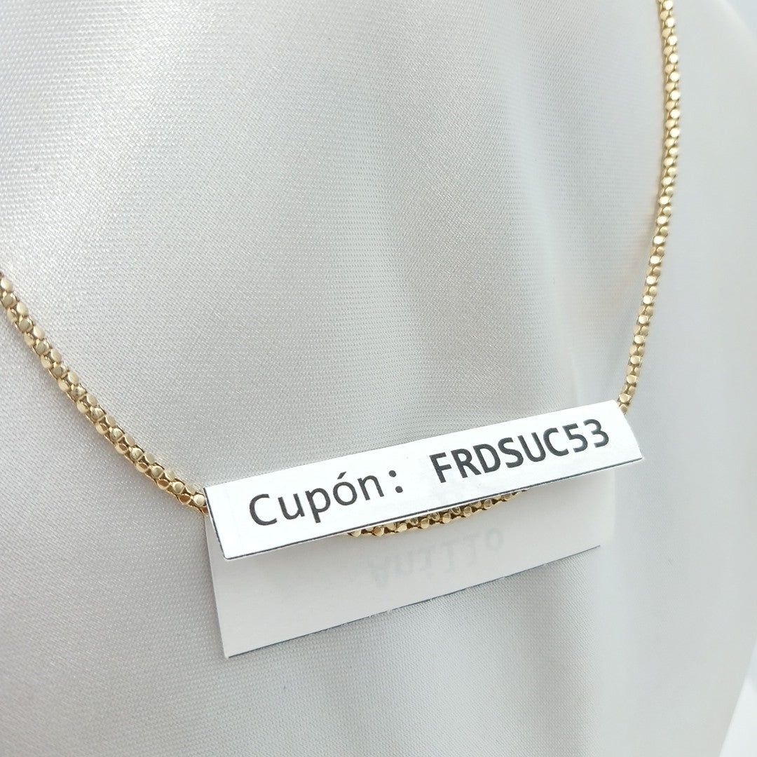 CADENA ORO 14 K 4.6 GRMS (SEMINUEVO)