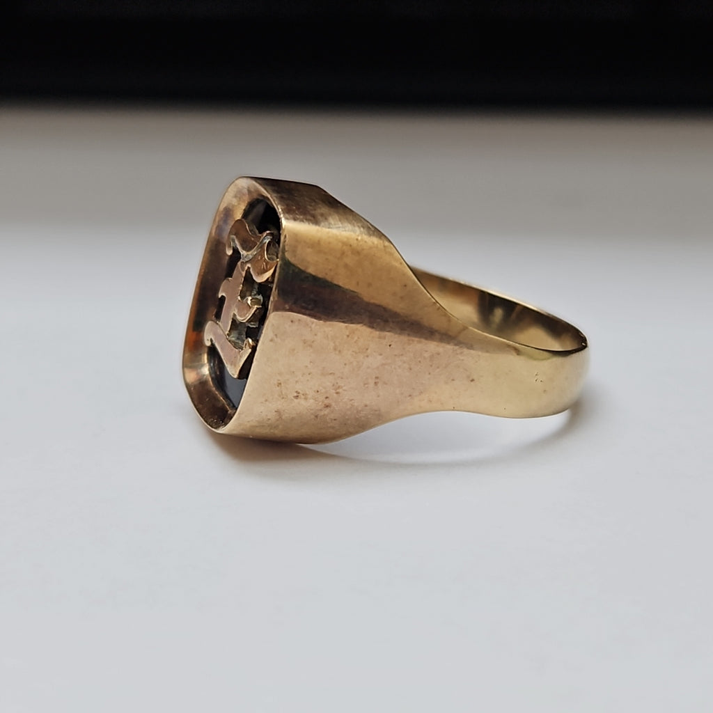 ANILLO ORO 14 K 10.3 GRMS (SEMINUEVO)
