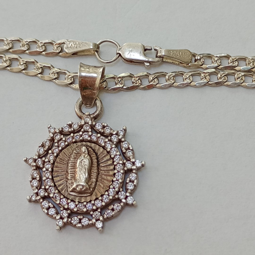 CADENA, DIJE PLATA 9.8 GRMS (SEMINUEVO)