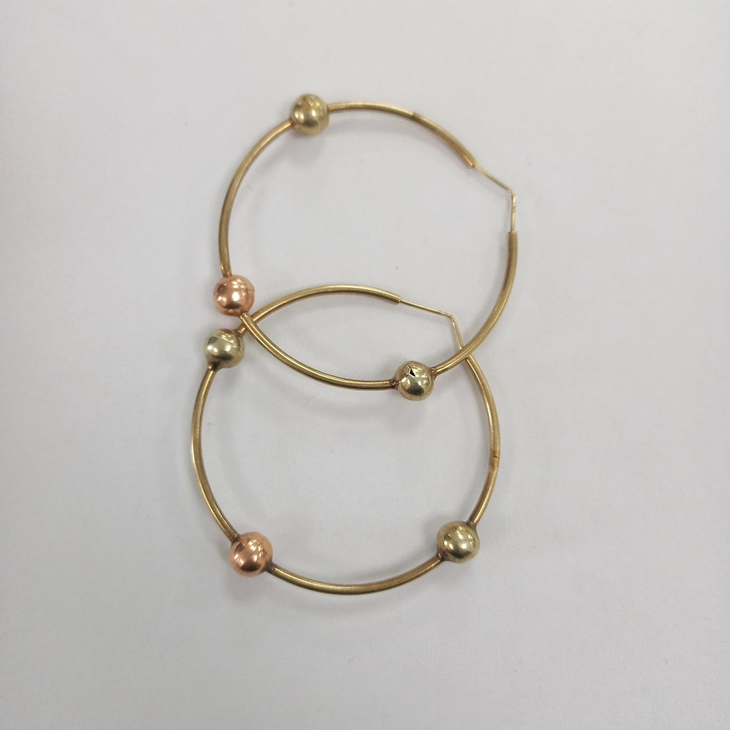 ARRACADAS PAR ORO 10 K 4,30 GRMS (SEMINUEVO)