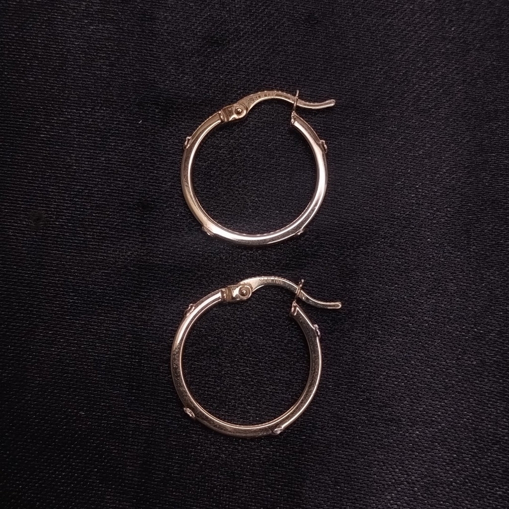 ARETES PAR ORO 8 K 1,30 GRMS (SEMINUEVO)
