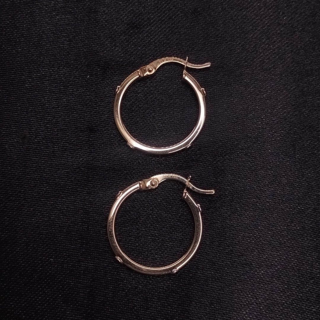 ARETES PAR ORO 8 K 1,30 GRMS (SEMINUEVO)