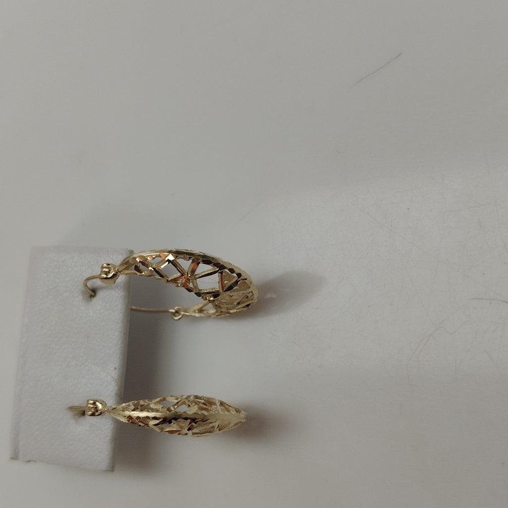 ARRACADAS PAR ORO 14 K 2.3 GRMS (SEMINUEVO)