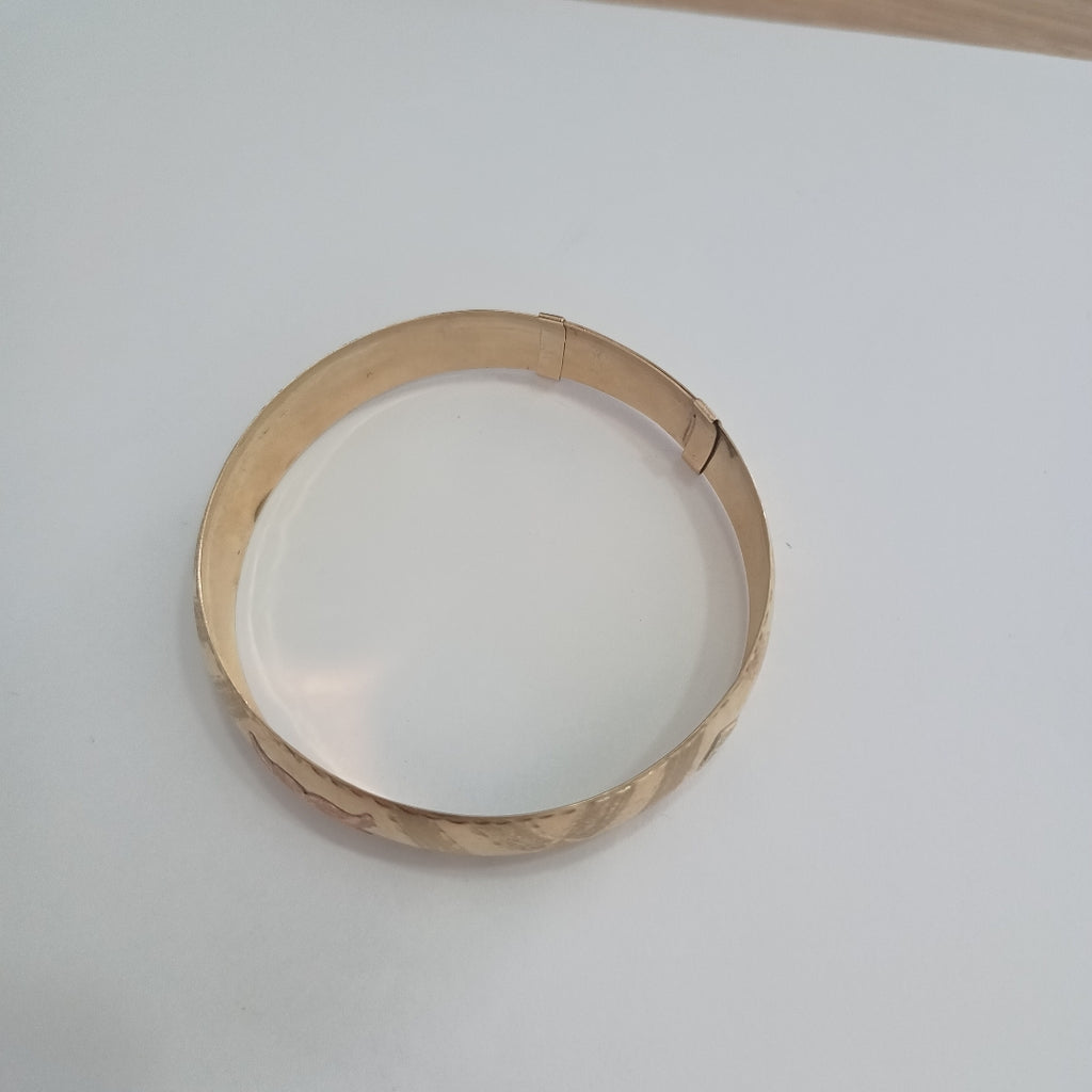 PULSERA RIGIDA ORO 10 K 11.1 GRMS (SEMINUEVO)