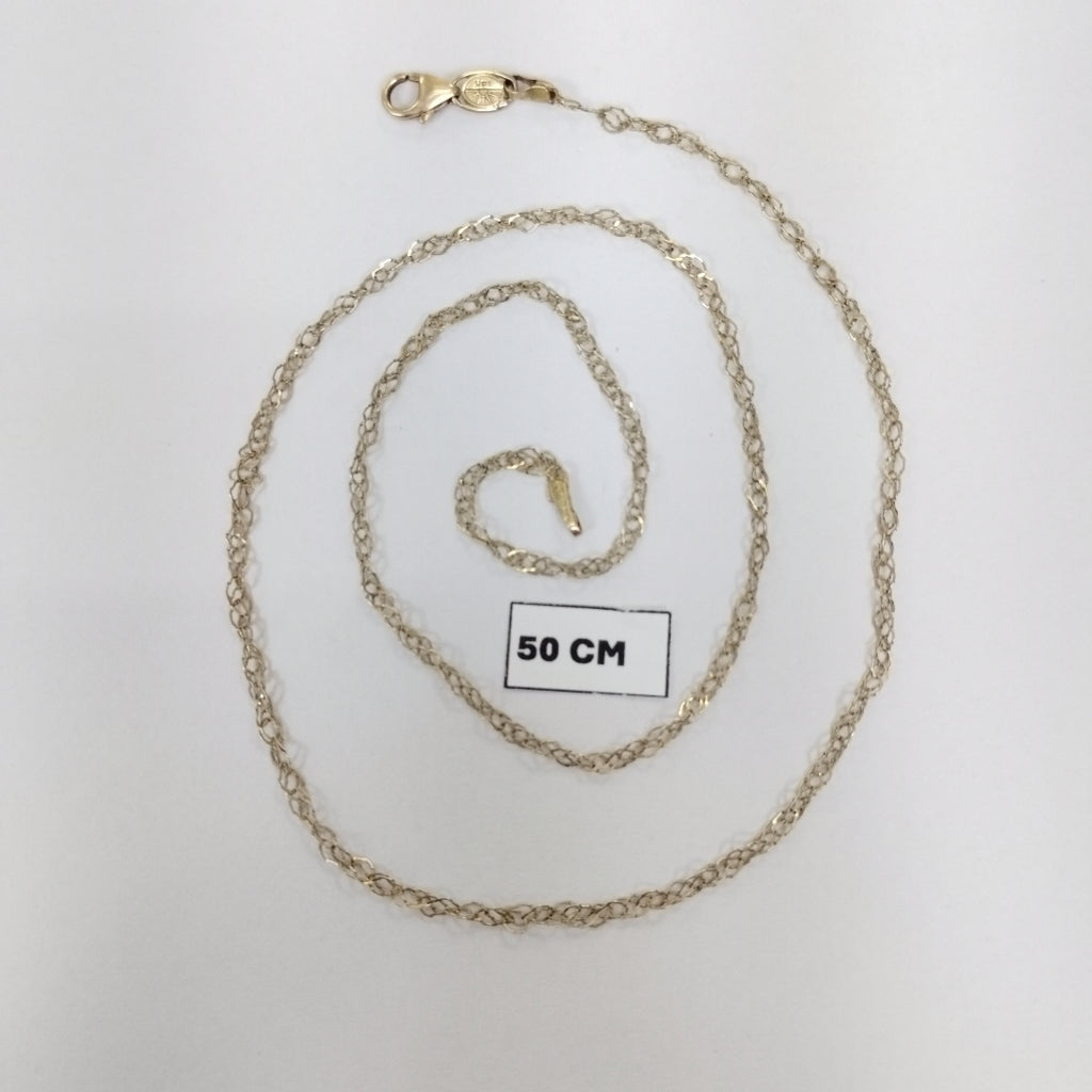 CADENA ORO 14 K 2,10 GRMS (SEMINUEVO)