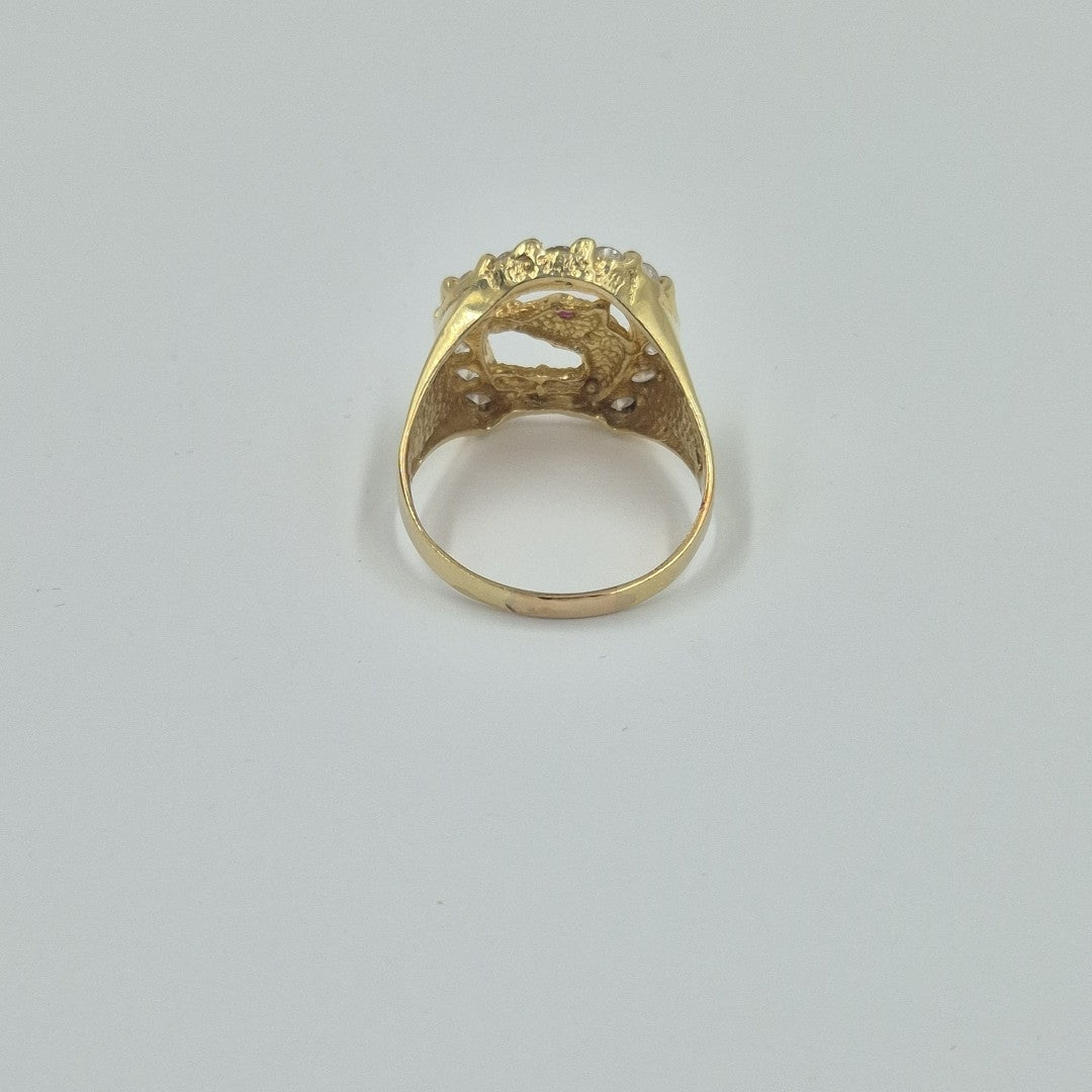 ANILLO ORO 10 K 8,10 GRMS (SEMINUEVO)