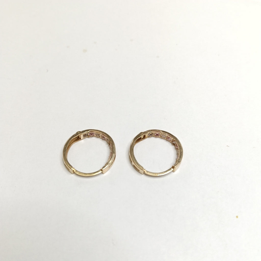 ARRACADAS PAR ORO 10 K 1.6 GRMS (SEMINUEVO)