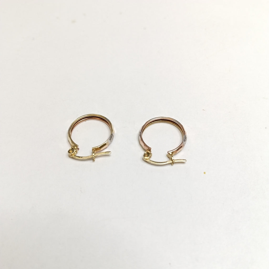 ARRACADAS PAR ORO 14 K 1.5 GRMS (SEMINUEVO)