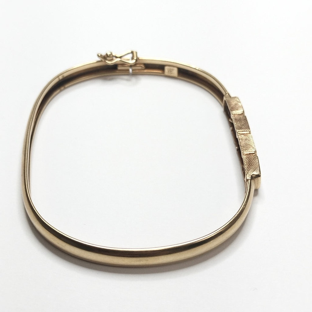 PULSERA RIGIDA ORO 14 K 9,20 GRMS (SEMINUEVO)