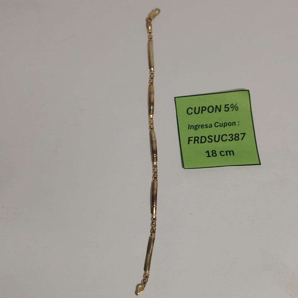 PULSERA ORO 14 K 4.6 GRMS (SEMINUEVO)