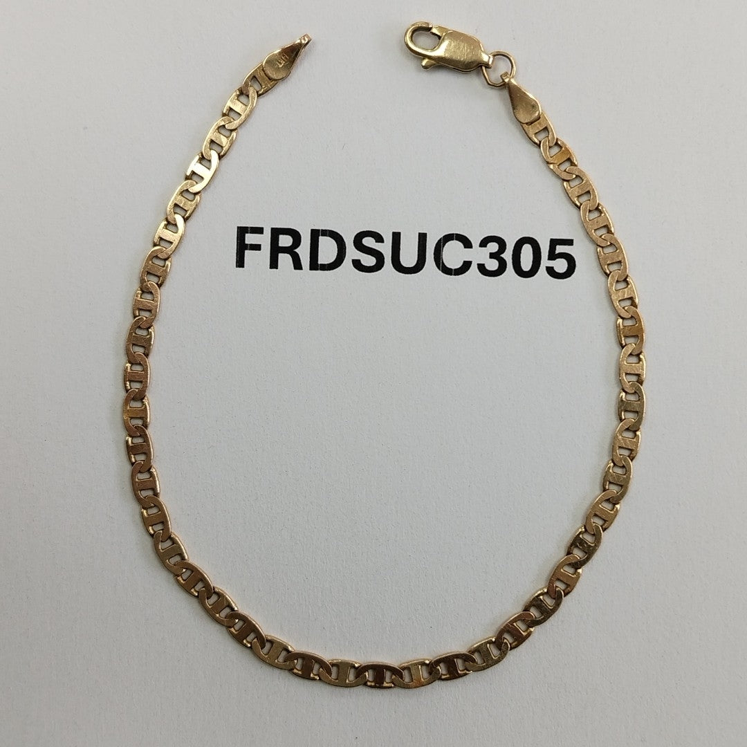 PULSERA ORO 14 K 3.6 GRMS (SEMINUEVO)