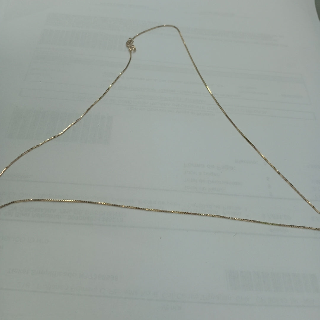 GARGANTILLA ORO 14 K 1.9 GRMS (SEMINUEVO)