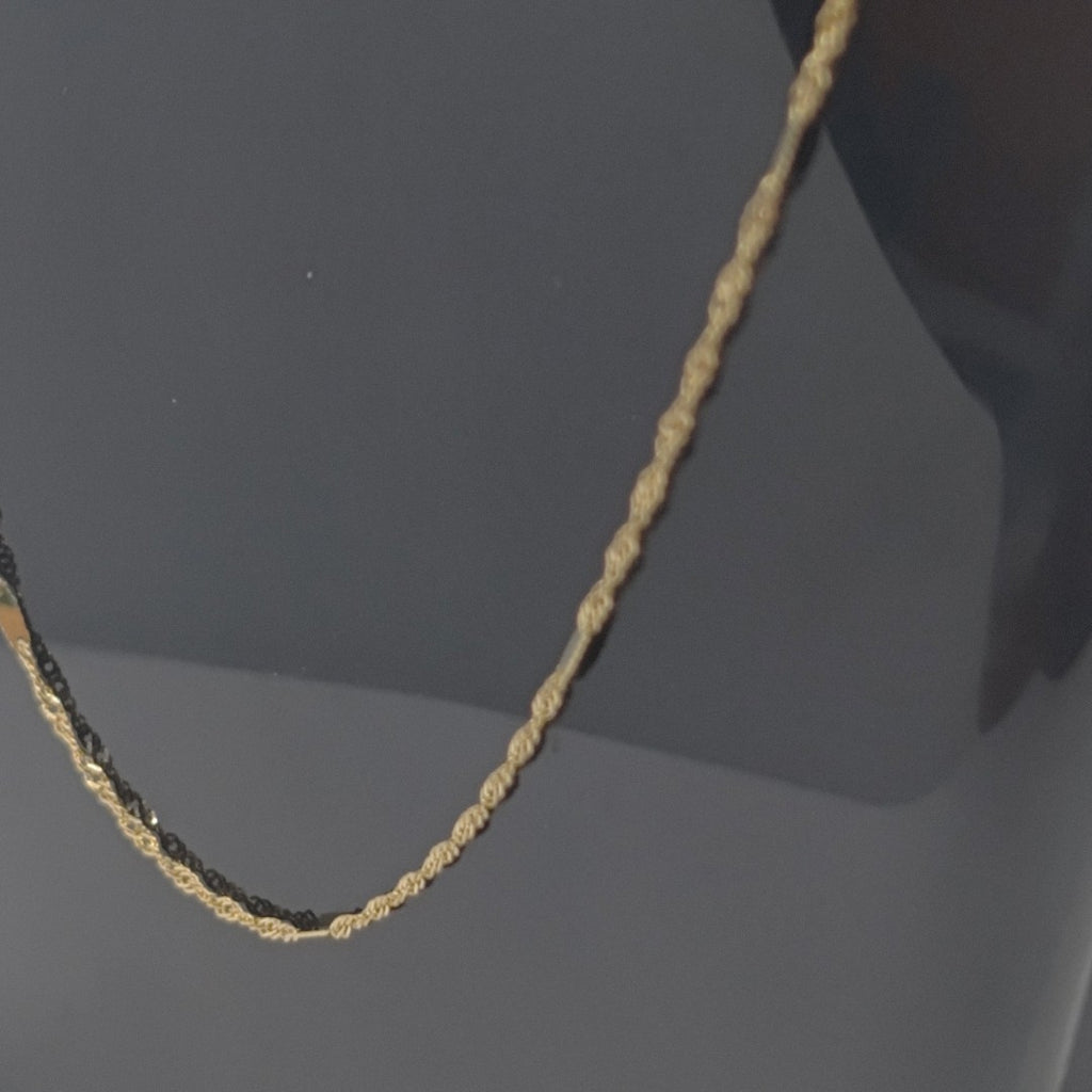 CADENA ORO 14 K 0.9 GRMS (SEMINUEVO)