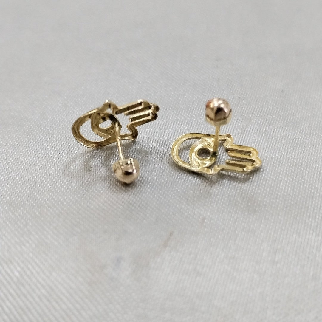 ARETES PAR ORO 10 K 0,30 GRMS (SEMINUEVO)