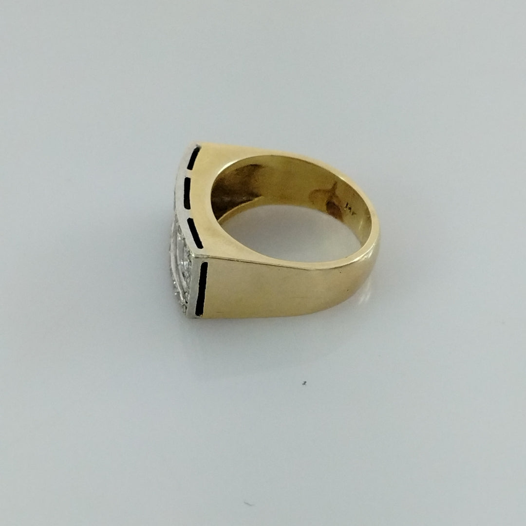 ANILLO ORO 14 K 14.7 GRMS (SEMINUEVO)