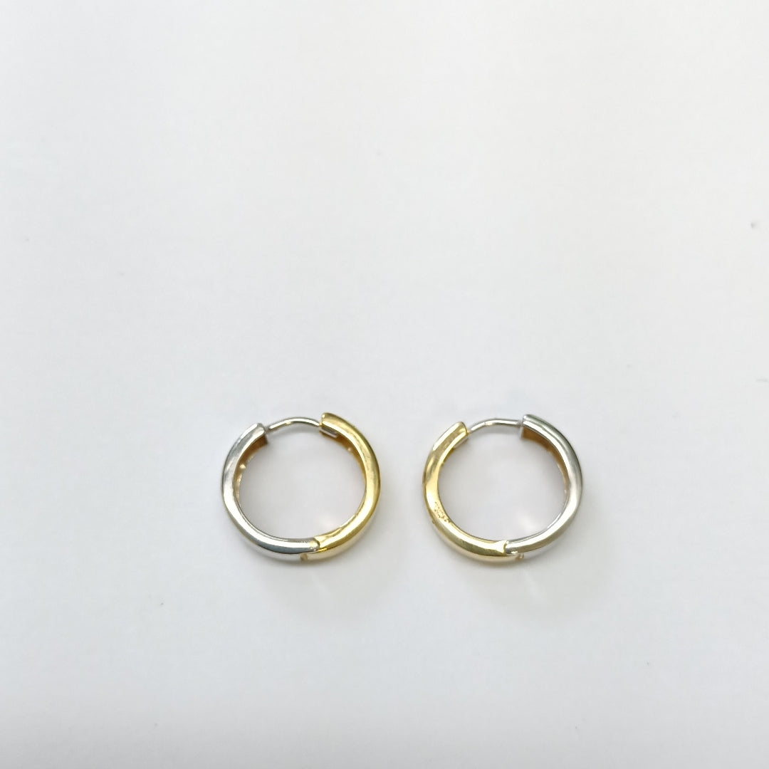ARRACADAS PAR ORO 14 K 1.7 GRMS (SEMINUEVO)