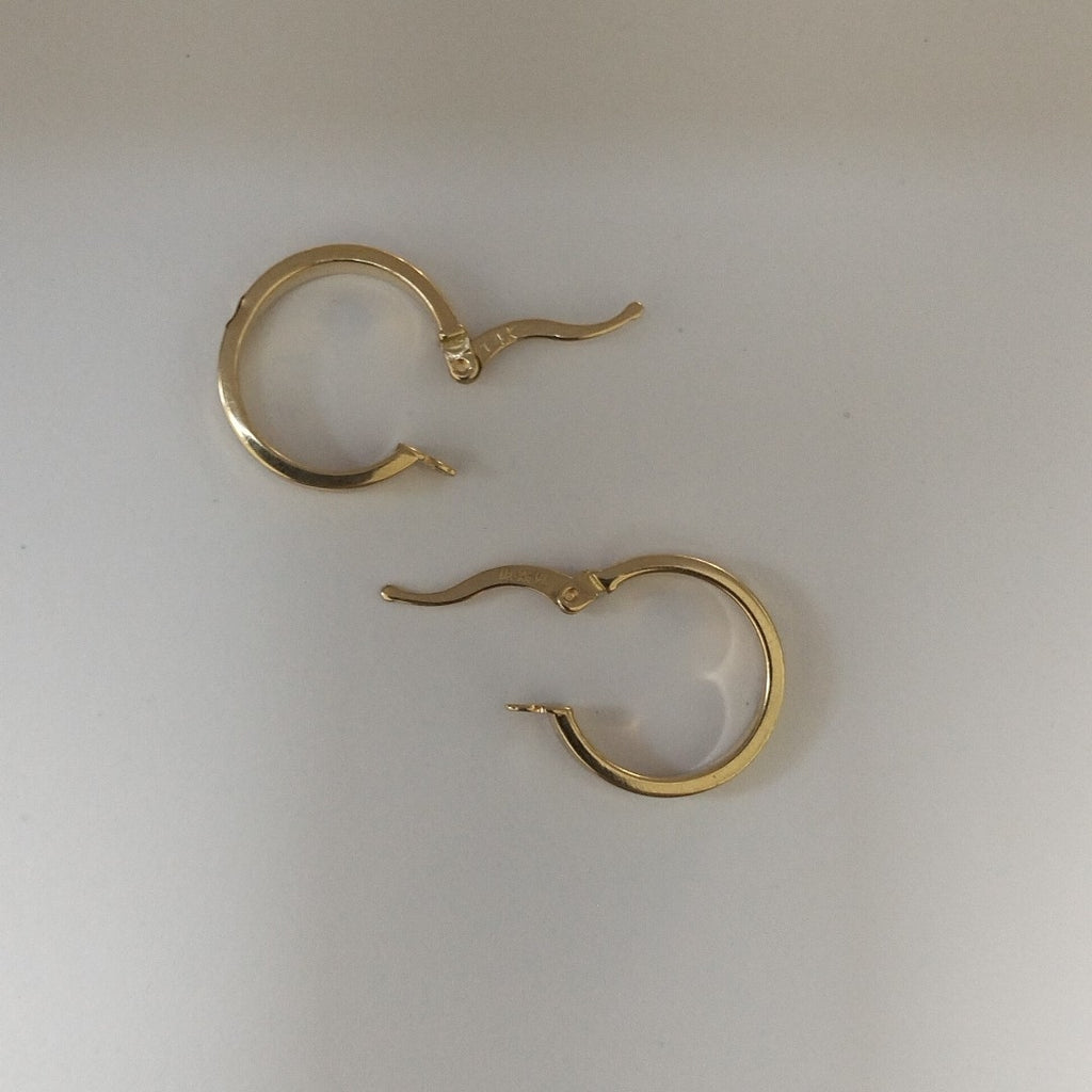 ARRACADAS ORO 14K 1.4 (NUEVO)