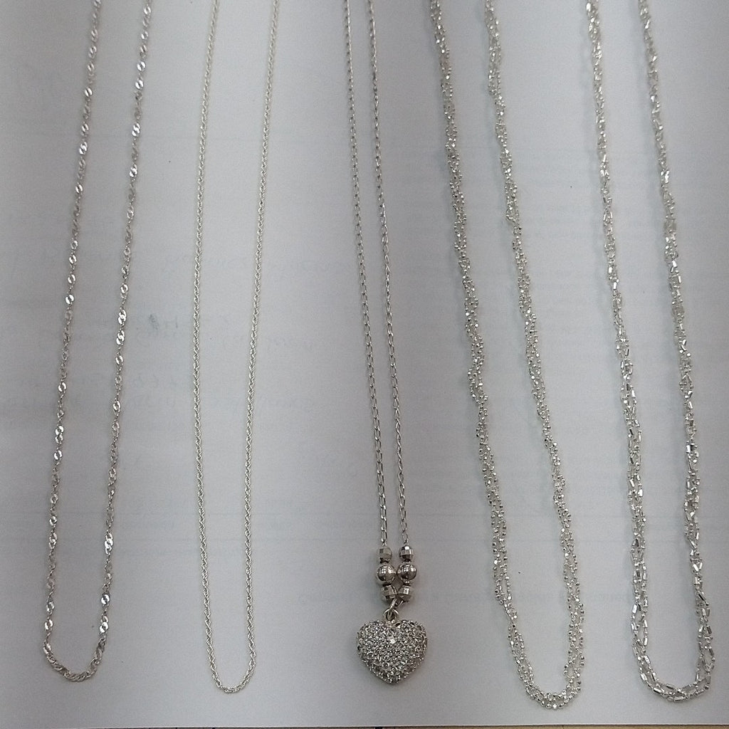 CADENA, DIJE PLATA 23.8 GRMS (SEMINUEVO)