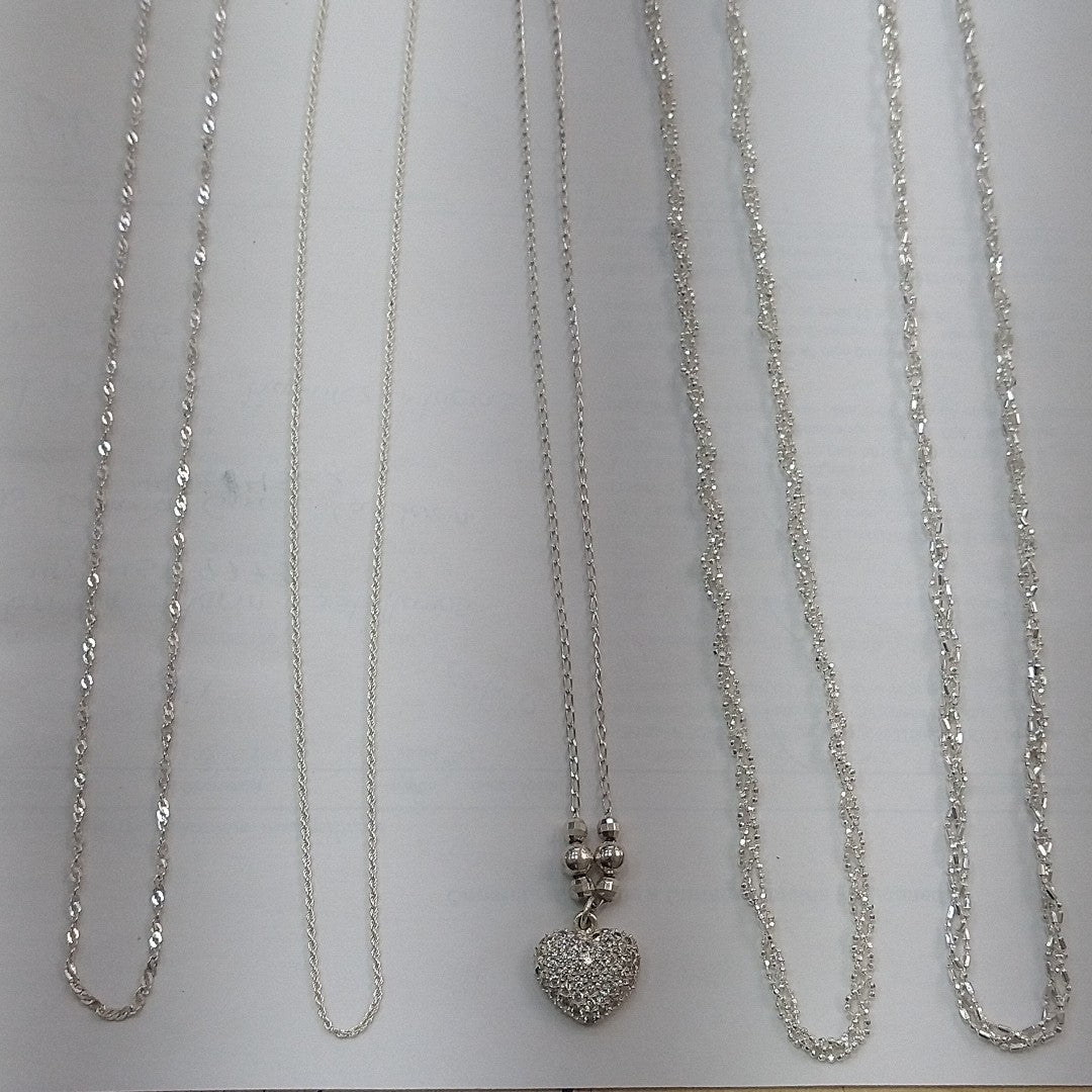 CADENA, DIJE PLATA 23.8 GRMS (SEMINUEVO)