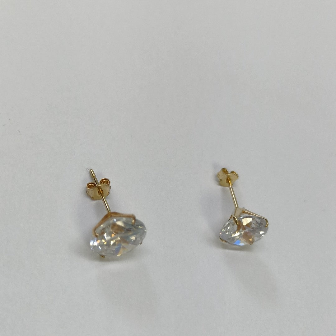 ARETES PAR ORO 8 K 1,20 GRMS (SEMINUEVO)