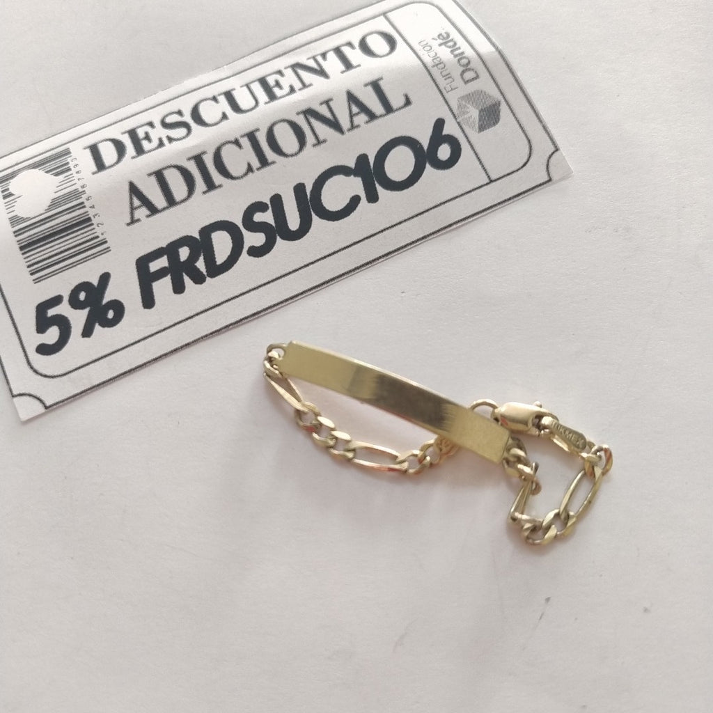 ESCLAVA ORO 10 K 2.4 GRMS (SEMINUEVO)