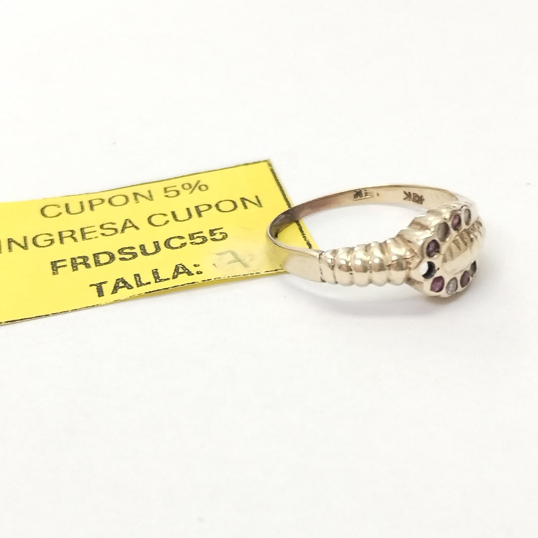 ANILLO ORO 10 K 1,80 GRMS (SEMINUEVO)