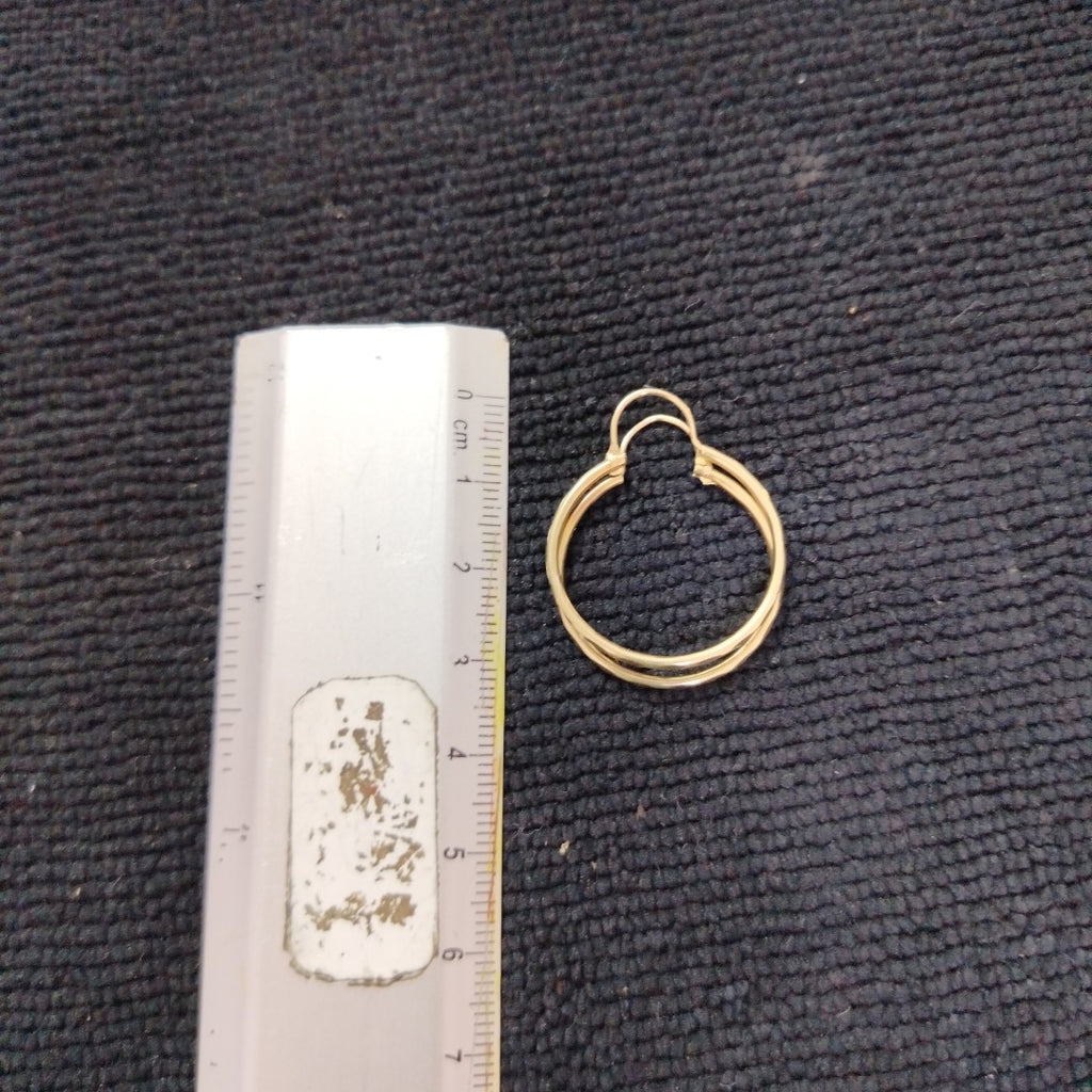 ARRACADAS PAR ORO 10 K 1,40 GRMS (SEMINUEVO)