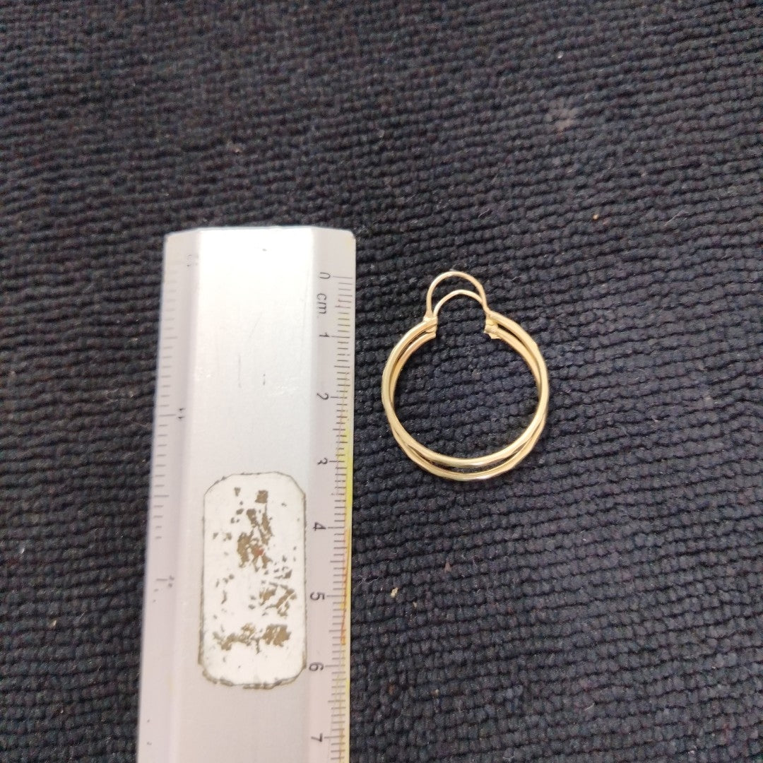 ARRACADAS PAR ORO 10 K 1,40 GRMS (SEMINUEVO)