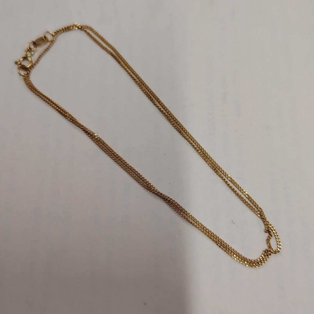 CADENA ORO 14 K 1.5 GRMS (SEMINUEVO)