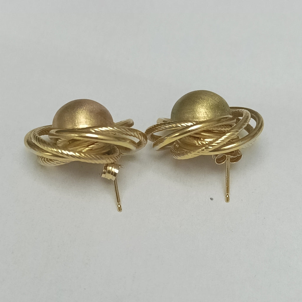 BROQUELES PAR ORO 14 K 6.6 GRMS (SEMINUEVO)
