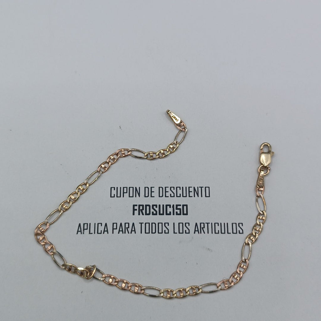 PULSERA ORO 14 K 2.1 GRMS (SEMINUEVO)