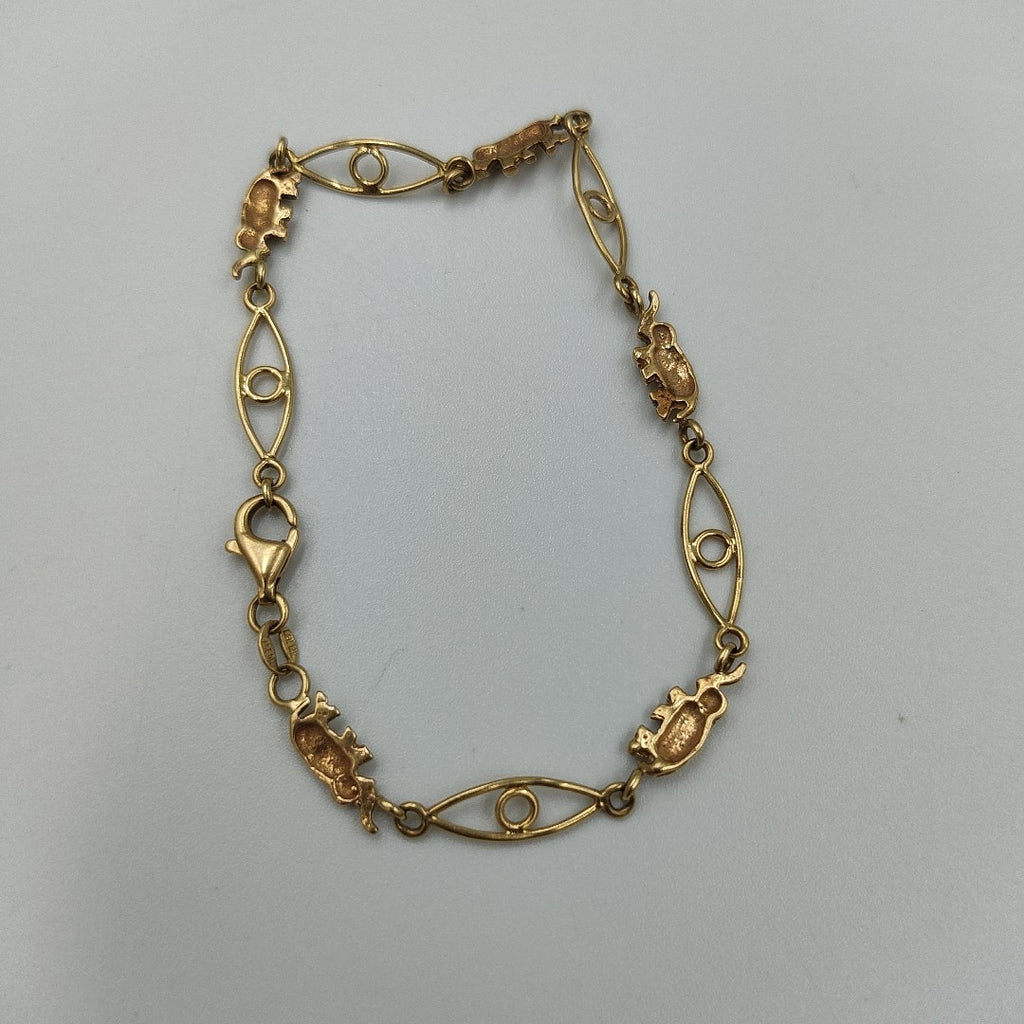 PULSERA ORO 14 K 3.9 GRMS (SEMINUEVO)