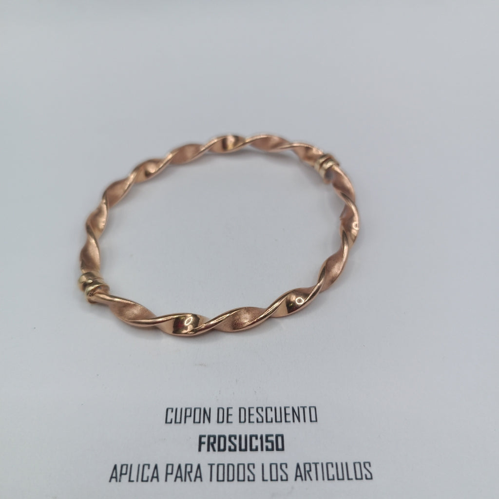 PULSERA RIGIDA ORO 14 K 5.2 GRMS (SEMINUEVO)