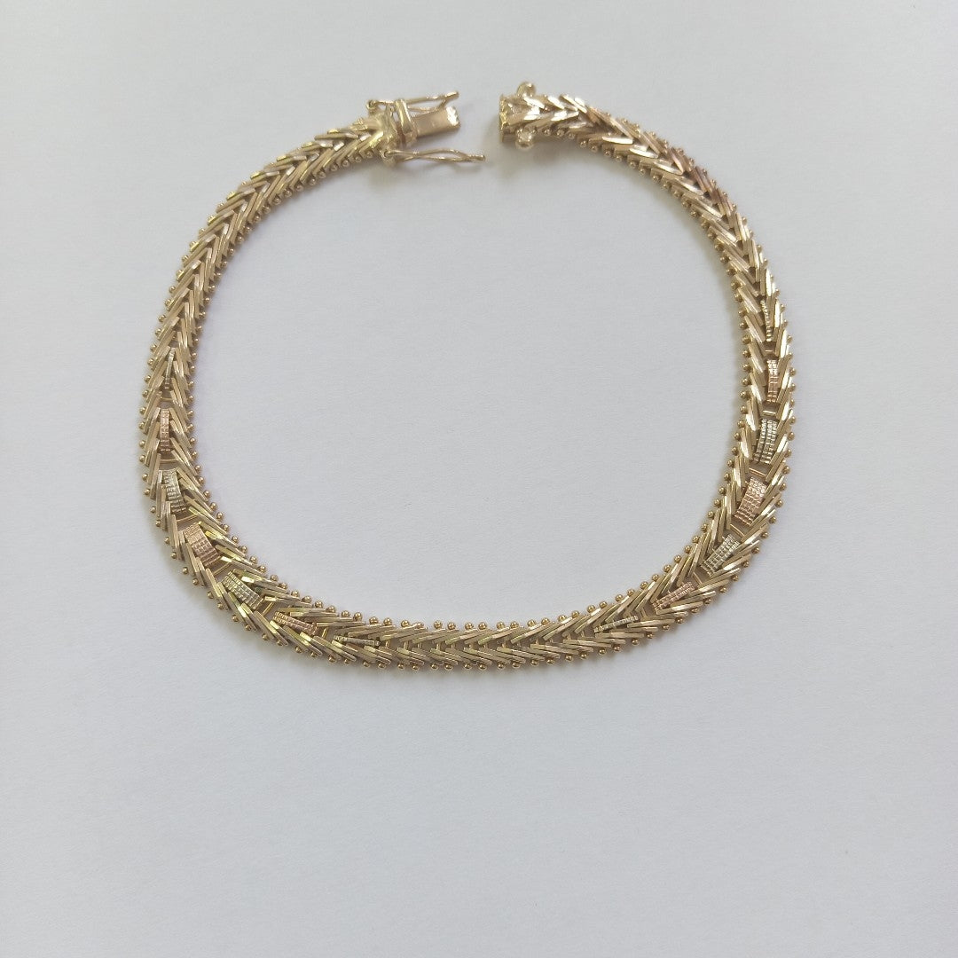 PULSERA ORO 14 K 17,60 GRMS (SEMINUEVO)