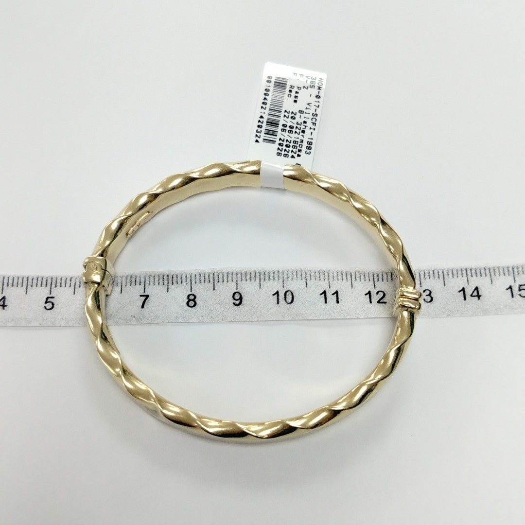 PULSERA RIGIDA ORO 14 K 11,70 GRMS (SEMINUEVO)