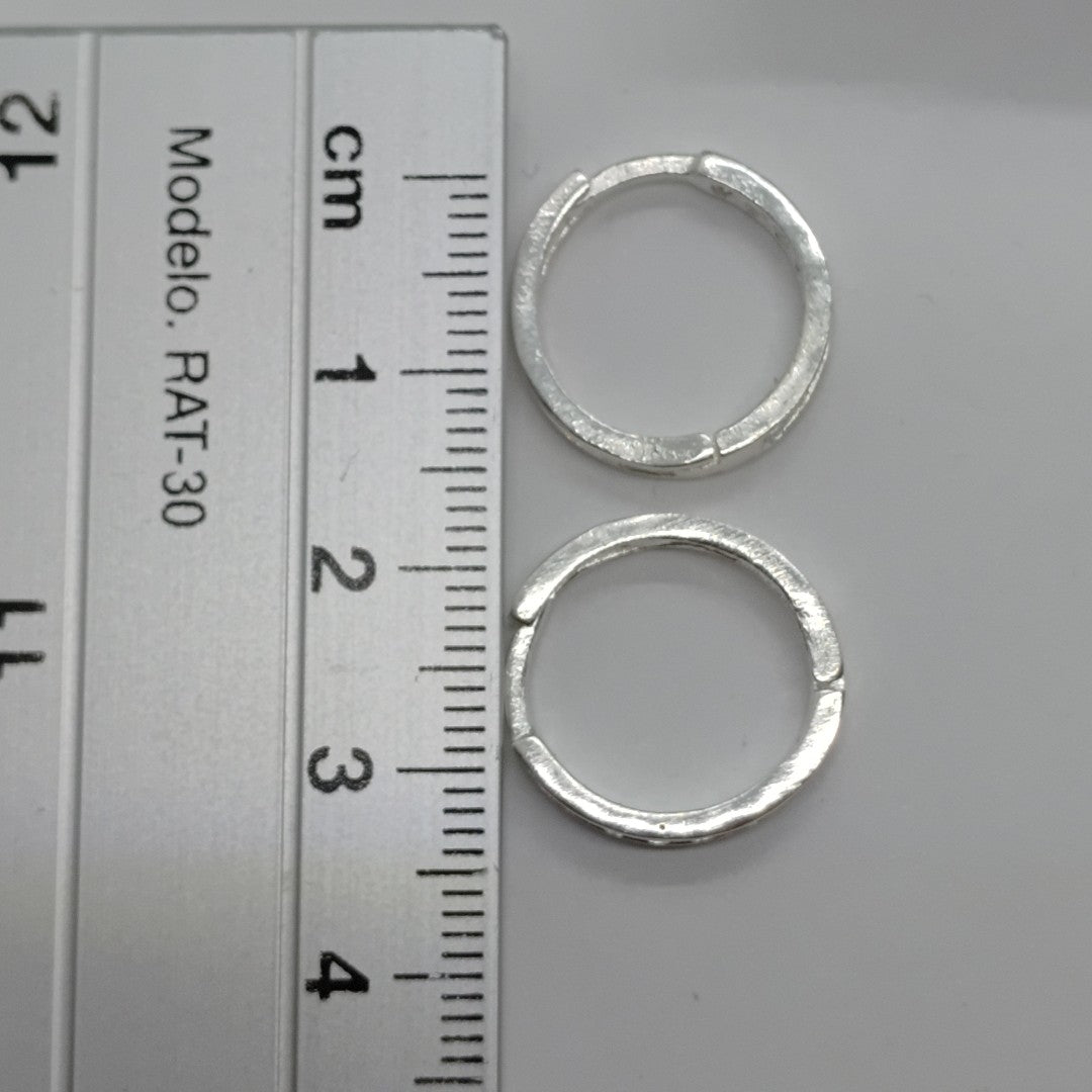 ARRACADAS C/CIRCONIAS PLATA .925 2.1 GR (NUEVO)