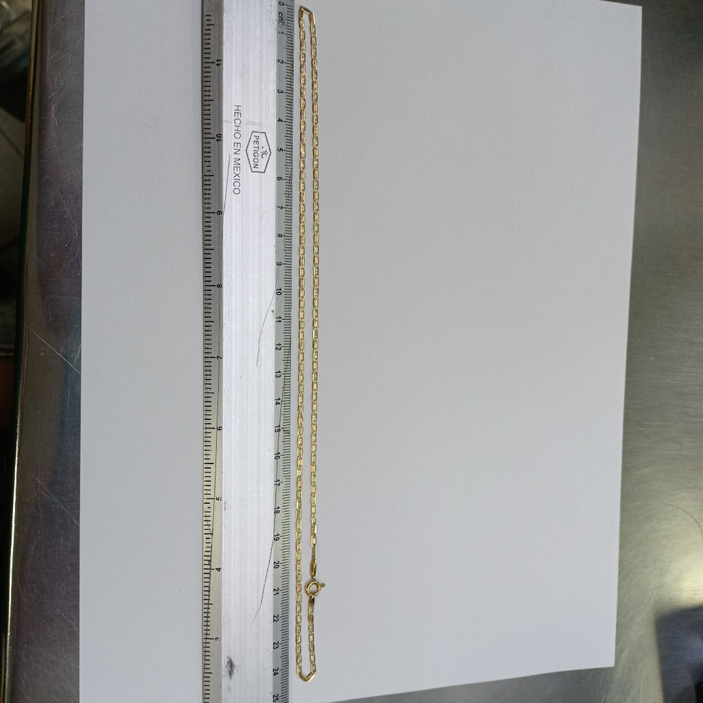 CADENA ORO 14 K 3.5 GRMS (SEMINUEVO)