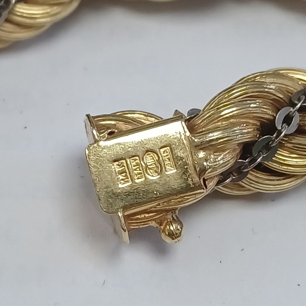 CADENA ORO, ORO COMBINADO 14 K 90.3 GRMS (SEMINUEVO)