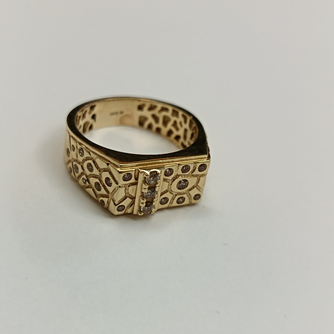 ANILLO ORO 10 K 4,40 GRMS (SEMINUEVO)