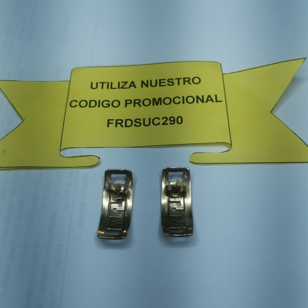 ARETES PAR ORO 14 K 5,40 GRMS (SEMINUEVO)