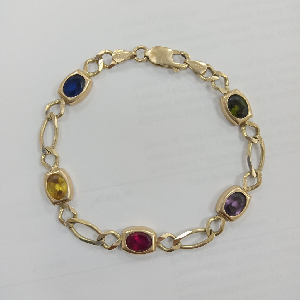 PULSERA ORO 14 K 9,30 GRMS (SEMINUEVO)