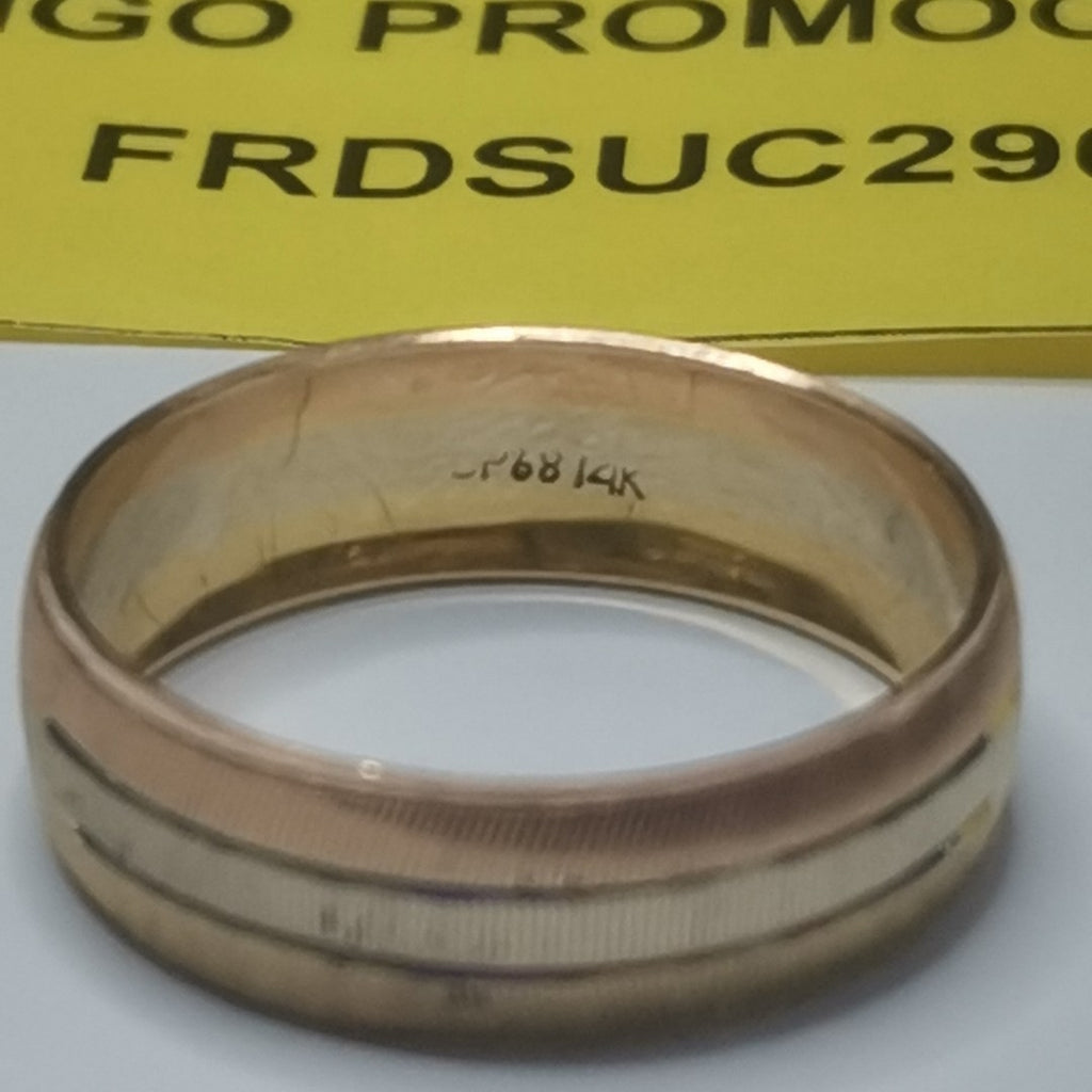 ARGOLLA ORO COMBINADO 10 K 2.6 GRMS (SEMINUEVO)