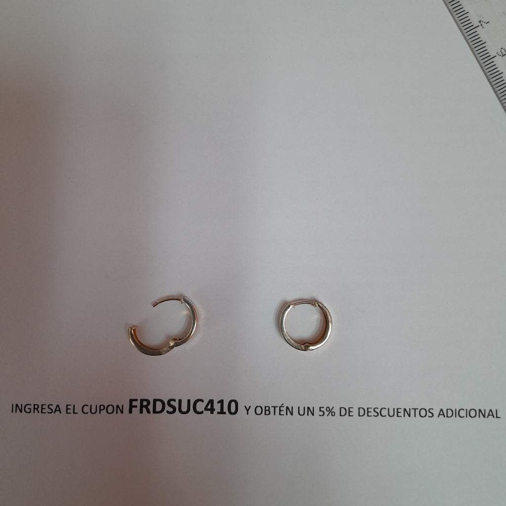 ARRACADAS PAR ORO 10 K 1,70 GRMS (SEMINUEVO)