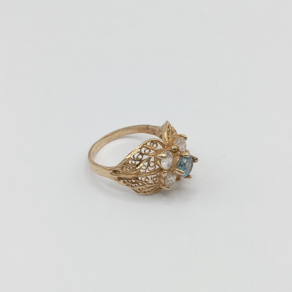 ANILLO ORO 14 K 3,20 GRMS (SEMINUEVO)