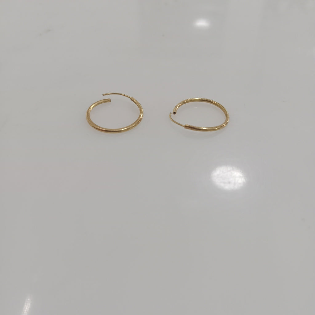 ARRACADAS PAR ORO 14 K 0.9 GRMS (SEMINUEVO)