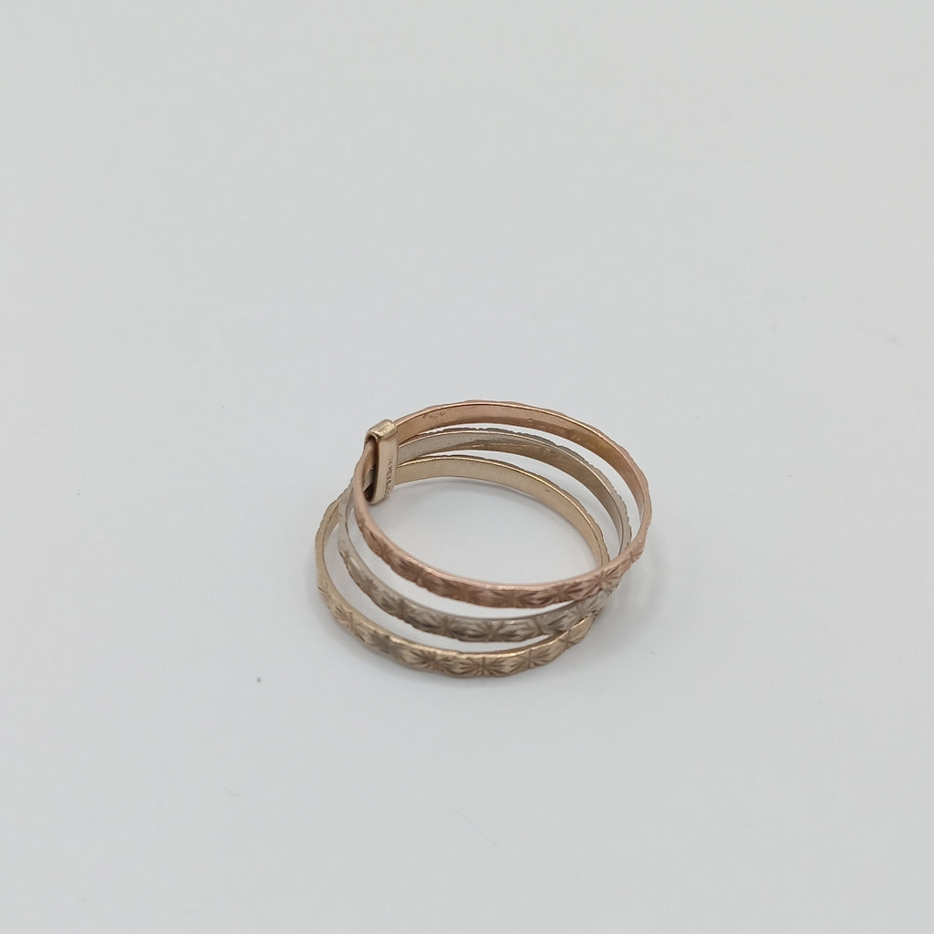 ANILLITO ORO, ORO COMBINADO 10 K 2.1 GRMS (SEMINUEVO)