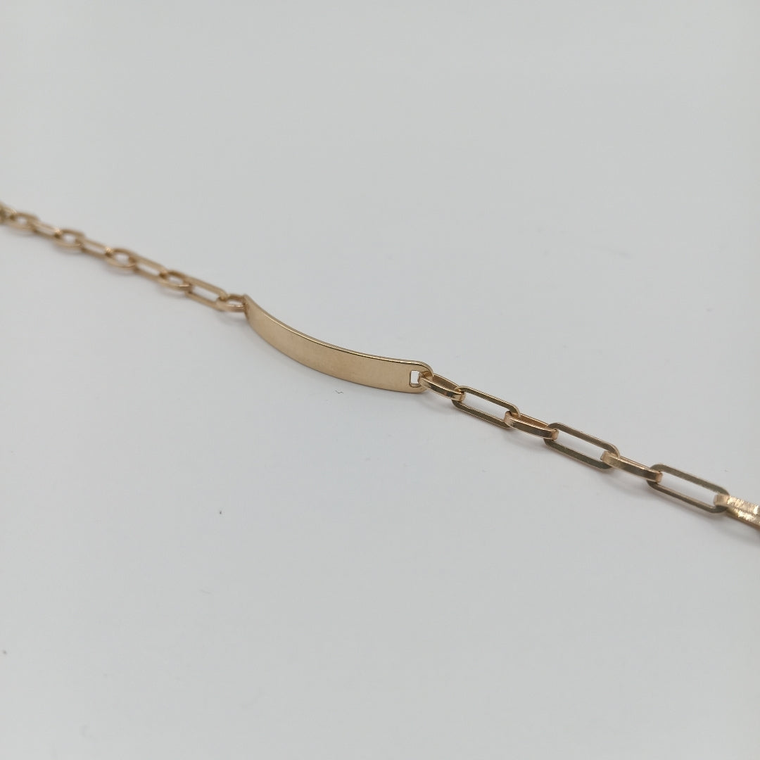 ESCLAVA ORO 14 K 3.3 GRMS (SEMINUEVO)