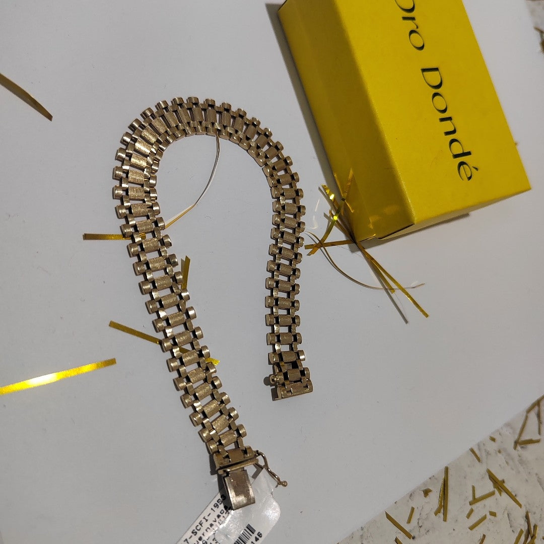 PULSERA ORO 14 K 13.6 GRMS (SEMINUEVO)